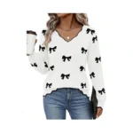 Lagracia Womens Fall V Neck Sweater 2026... - Amazon Promo Code