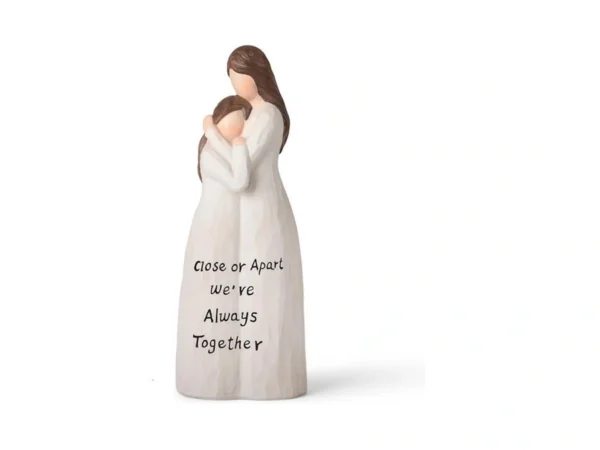 Vofstand Mother Daughter Figurine Hand-painted... - Coupon