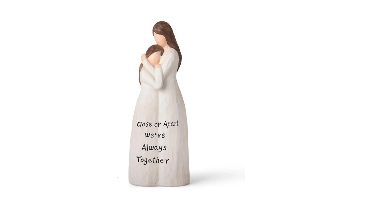 Vofstand Mother Daughter Figurine Hand-painted... - Coupon