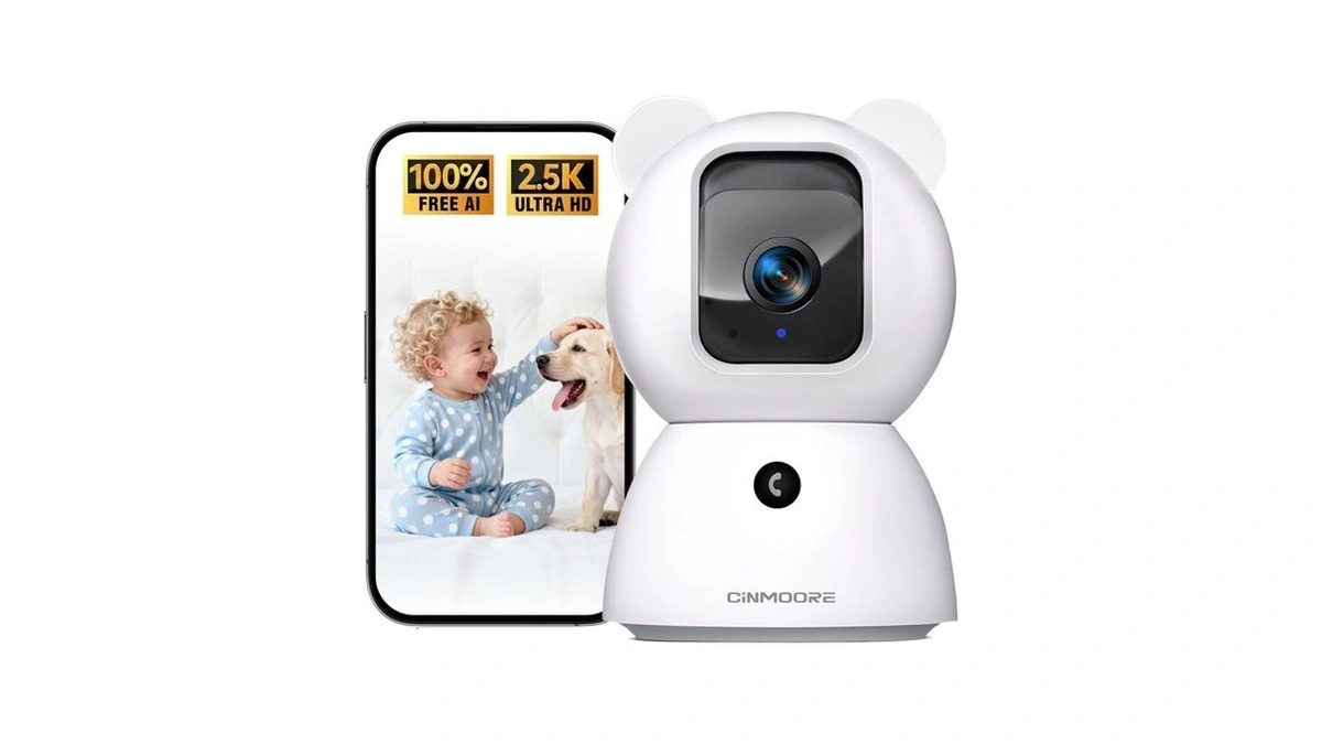 Cinmoore 2 5k Pet Dog Camera With Speaker Phone App... - Coupon