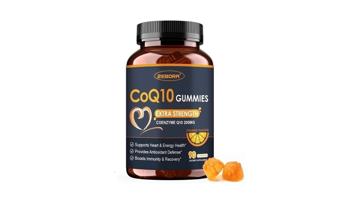 Zebora Coq10 200mg Gummies Coenzyme Q10 For Heart... - Coupon