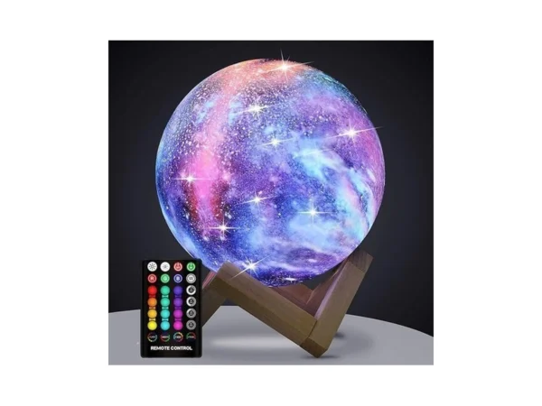 Moon Lamp Kids Night Light Galaxy Lamp - 16 Colors... - Coupon