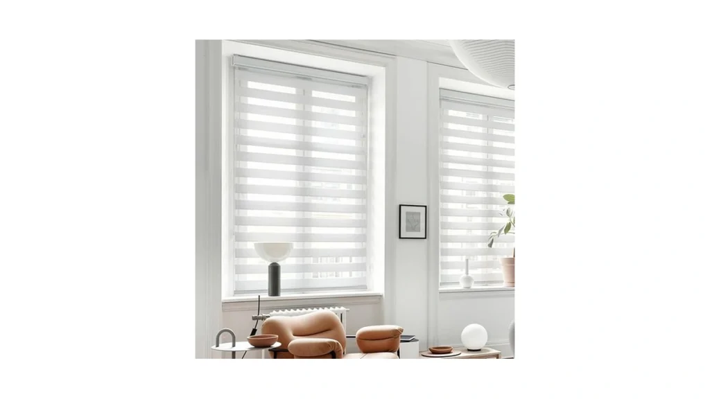 Ghv Cordless Zebra Blinds For Windows Free-stop... - Coupon