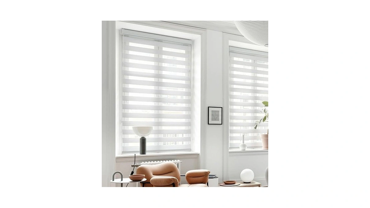 Ghv Cordless Zebra Blinds For Windows Free-stop... - Coupon