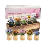 Herbsy 5 Indoor Flower Growing Kit Complete... - Coupon