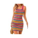 Prettygarden Womens 2026 Summer Mini Dresses Square... - Coupon