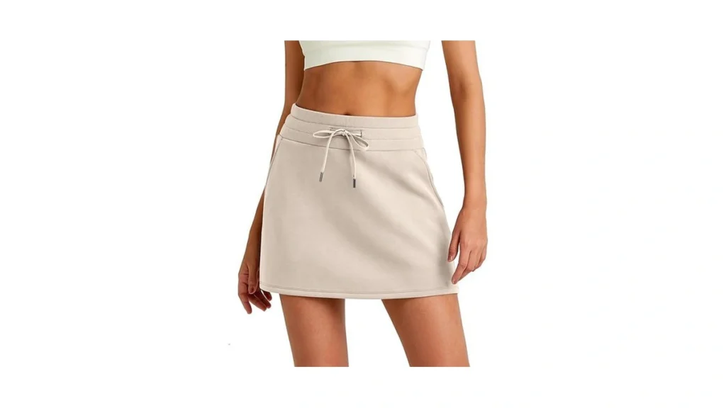 G4free Womens Sweat Skirts Summer Casual Elastic... - Coupon