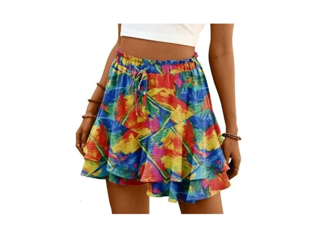 Lepunuo Shorts For Women Summer Casual Chiffon… – Coupon