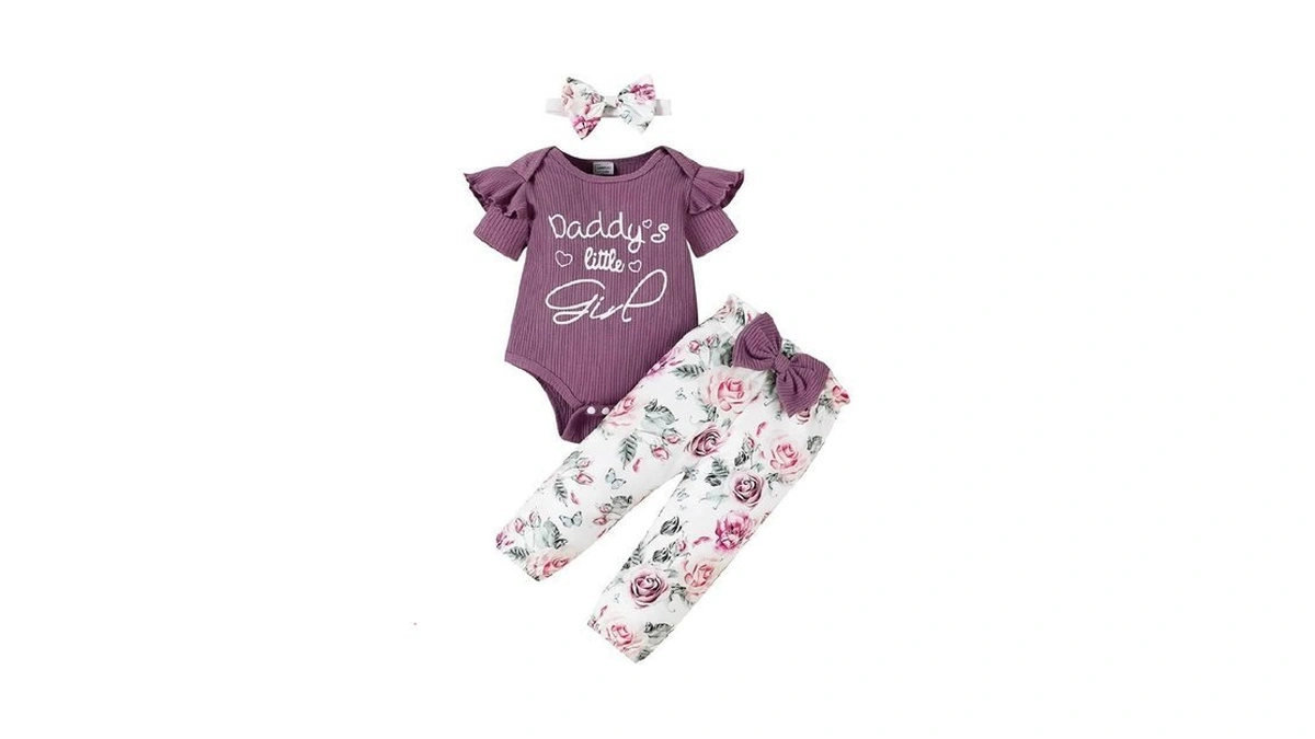 Famihao Baby Girl Clothes Newborn Infant Outfits... - Coupon