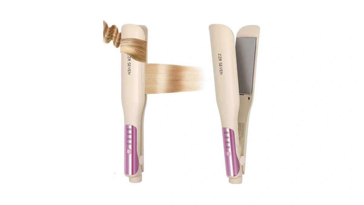 Zzr Seven Hair Straightener 1 25 Flat Iron And... - Coupon
