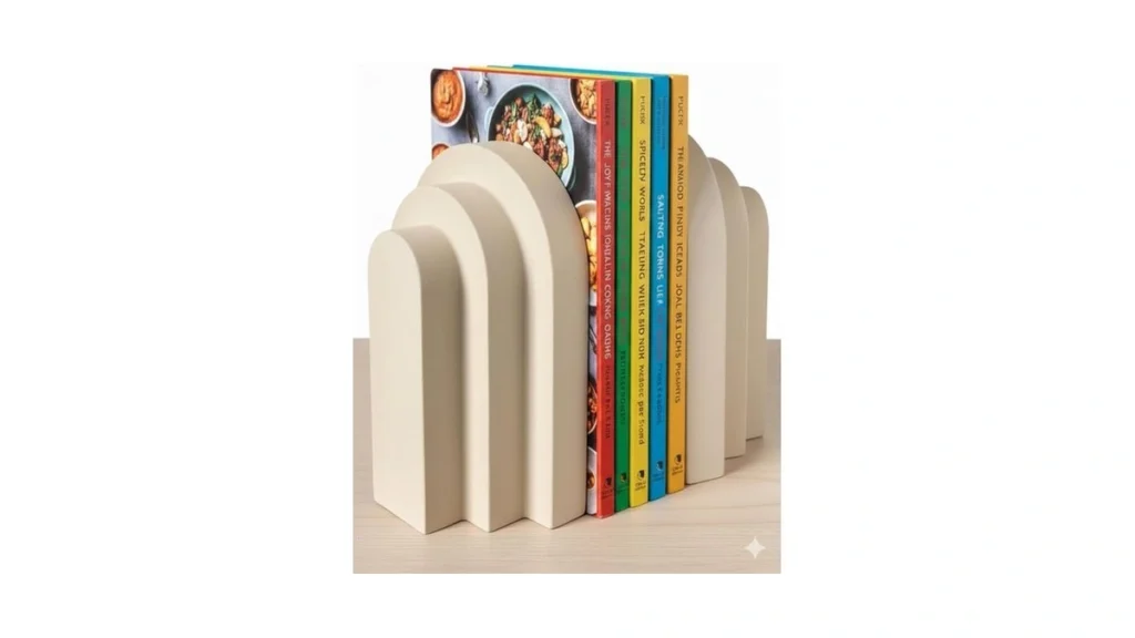 Concrete Bookends For Shelves - Vintage Heavy Duty... - Coupon