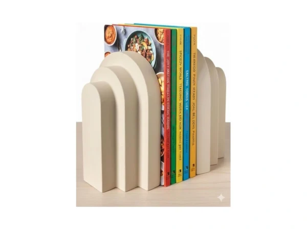 Concrete Bookends For Shelves - Vintage Heavy Duty... - Coupon