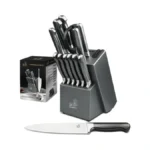 Knife Set - 15 Pcs Kitchen Knife Set With Built-in... - Coupon
