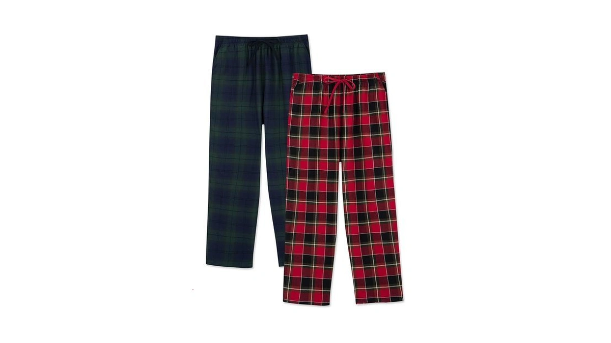 David Archy Mens Flannel Pajama Pants Soft Cotton... - Coupon