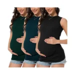 Smallshow Women S Maternity Tank Top Crew Neck... - Coupon