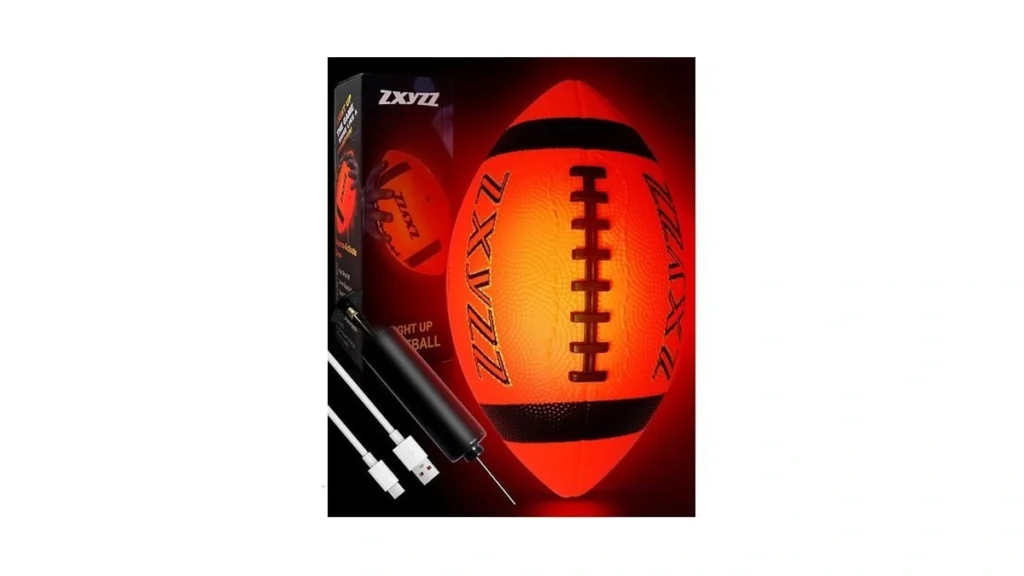 Zxyzz Rechargeable Glow In The Dark Football... - Coupon