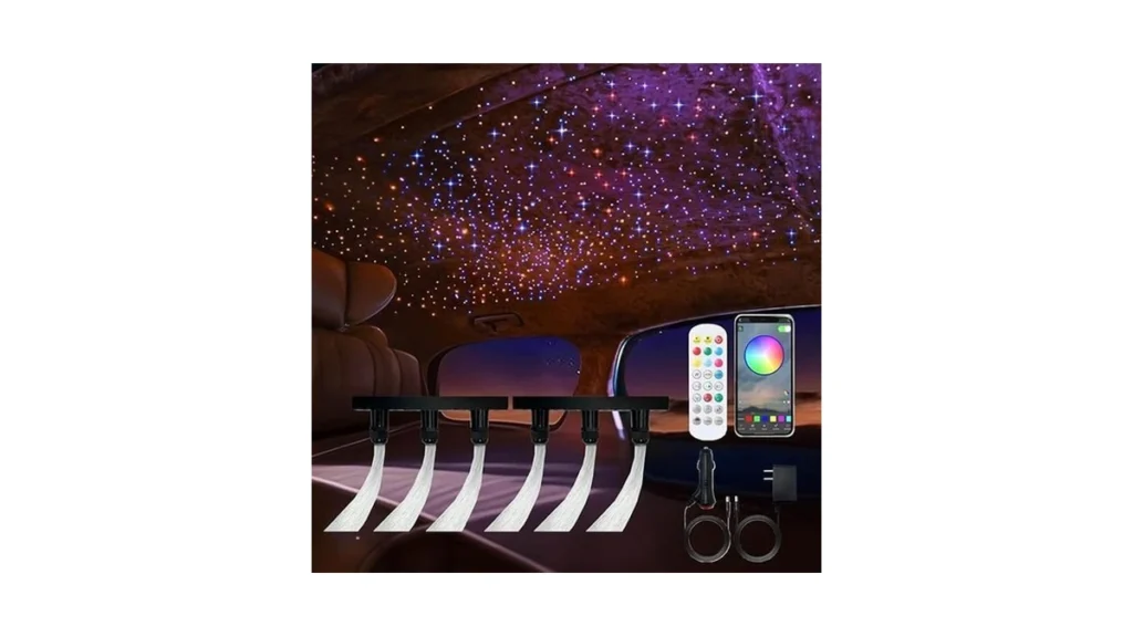 20w Twinkle Fiber Optic Light 600pcs 0 03in 6 5ft... - Coupon
