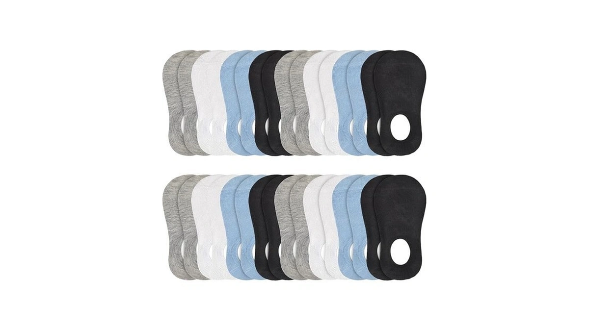 Zerulets 16 Pairs Toddler Boys Girls No Show Socks... - Coupon