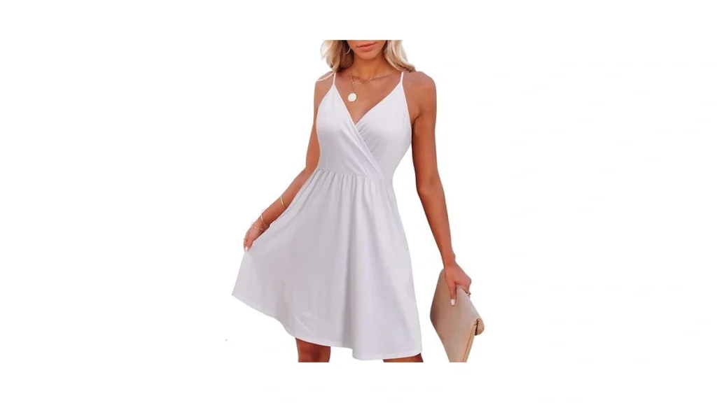 Votepretty Women S 2024 Fashion Sundresses V-neck... - Coupon