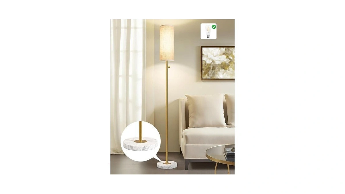 Aulaiyi Floor Lamps For Living Room Led Bulb... - Coupon