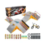 Rngodo Finger Skateboard Park Kits 14-in-1 Bigger... - Coupon