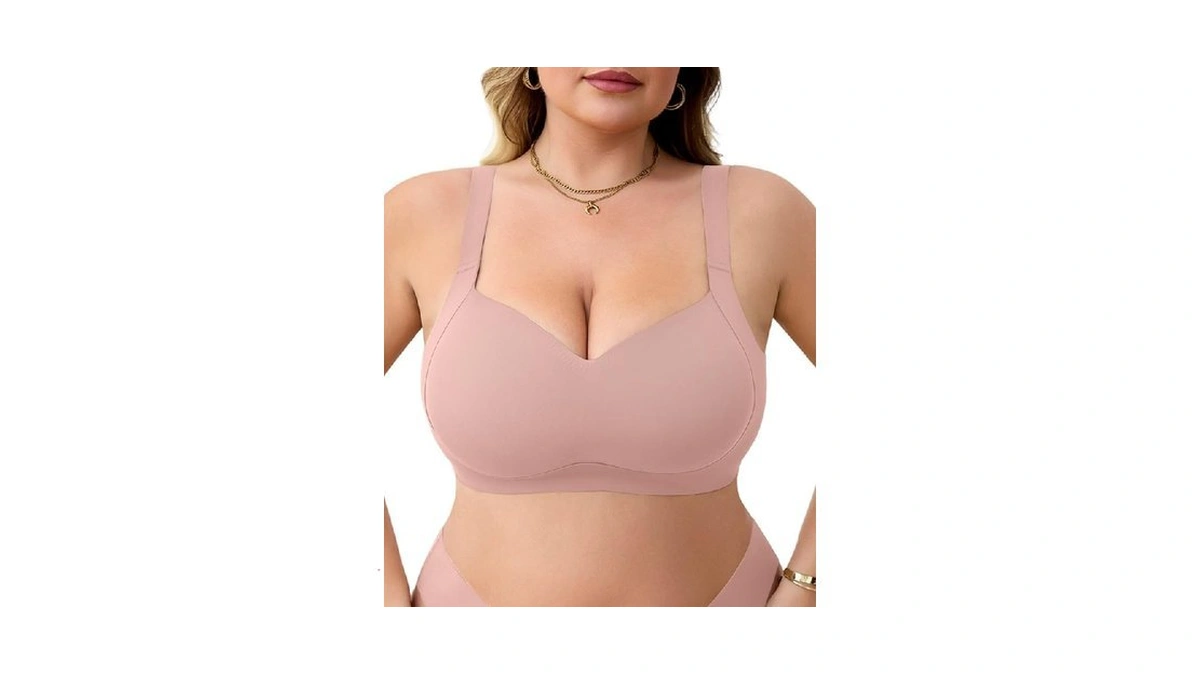 Liijoo Seamless Wireless Comfort Bra For Women Full... - Coupon