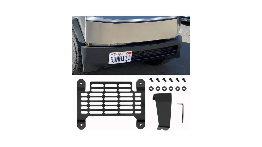Tesla Cybertruck License Plate Frame No Drill Front... - Coupon