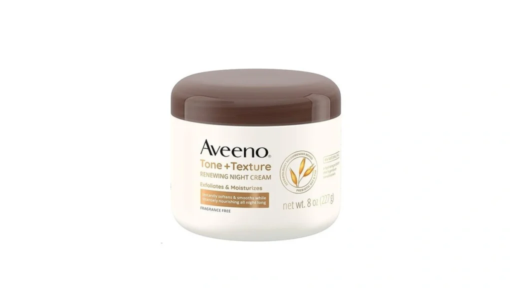 Aveeno Tone Texture Renewing Body Night Cream With... - Coupon