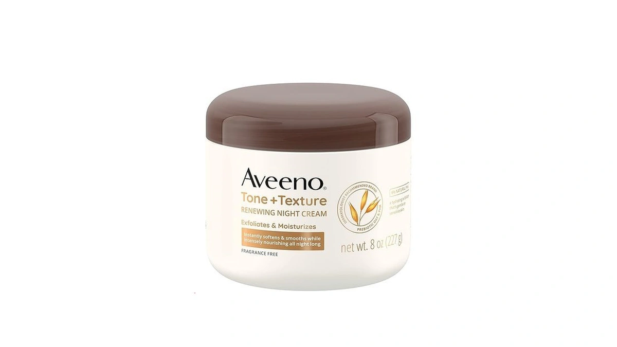 Aveeno Tone Texture Renewing Body Night Cream With... - Coupon