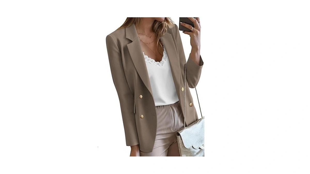 Kirundo Blazers For Women Business Casual 2025 Fall... - Coupon