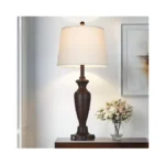 Luxeflow 30 Tall Brown Table Lamp For Living Room... - Coupon