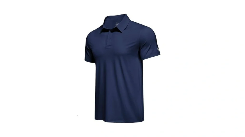 Pinspark Moisture Wicking Polo Shirts For Men Quick... - Coupon