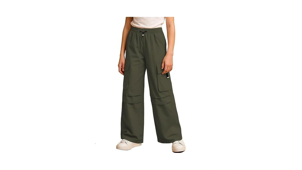 Sangtree Kids Girls Lightweight Cargo Pants High... - Coupon
