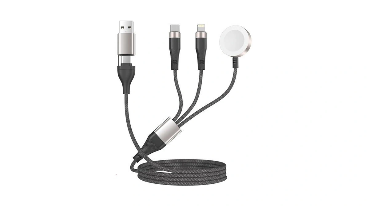 Travel Essentials 4ft 3 In 2 Multi Charging Cable... - Coupon