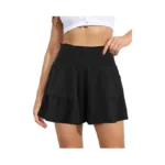 Guolezeev Loose Dressy Wide Leg Shorts Women Flowy... - Coupon