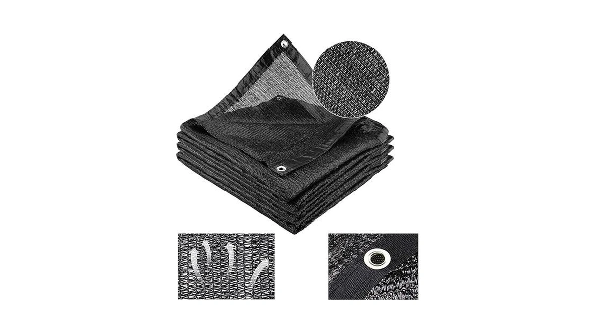Cliselda 70 -80 Black Shade Cloth For Patio 6 X... - Coupon
