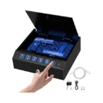 Biometric Gun Safe For Pistols 3-ways Unlock... - Coupon