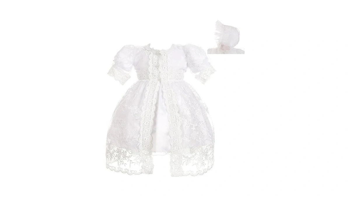 Dressy Daisy Baby Girls Baptism Christening Gown... - Coupon