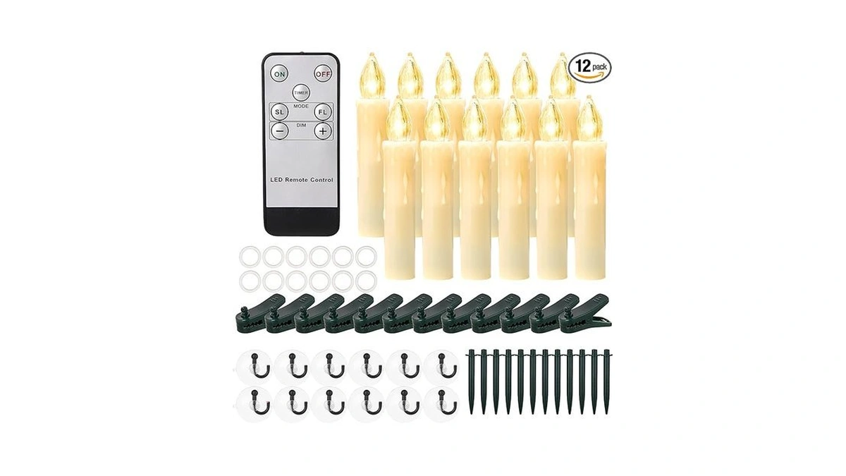 Daord Flickering Flameless Window Candle Led... - Coupon