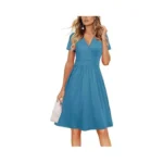 Votepretty Women S 2026 Sundress Short Sleeve V... - Coupon