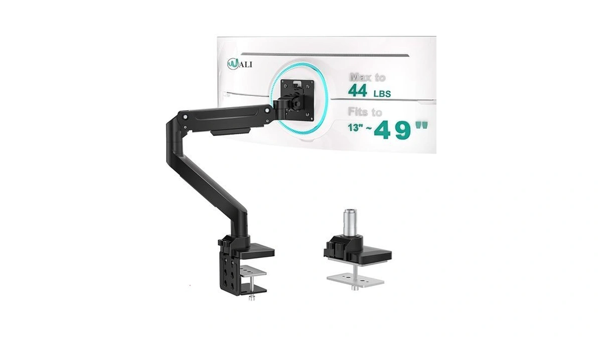 Wali Ultrawide Single Monitor Arm For 13-49 Inch... - Coupon