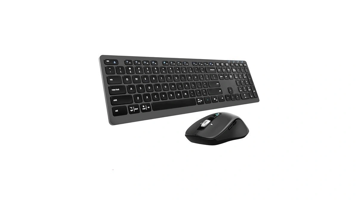 Wireless Keyboard Mouse Combo Scissor-switch Keys... - Coupon