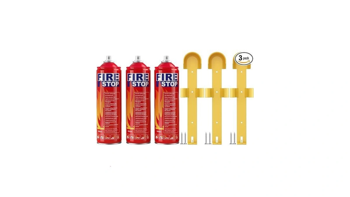 Amzboom 3-pack Fire Extinguisher For Home Kitchen... - Coupon