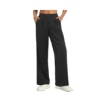 Feiersi Women Stretchy Wide Leg Pants Soft Elastic... - Coupon