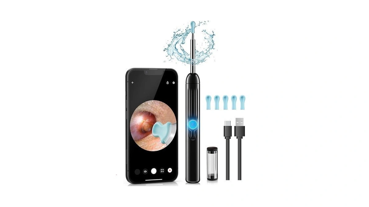 Jegoat Ear Wax Removal 1080p Hd Scope And 6 Led... - Coupon