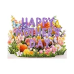 Facraft Mothers Day Card Pop Up - Large 8x6 4-layer... - Coupon