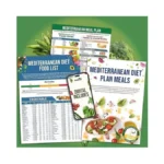 Excool Club 3 Pcs Laminated Mediterranean Diet... - Coupon