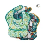 Civarua Kids 3-pack Waterproof Baby Bibs For Eating... - Coupon