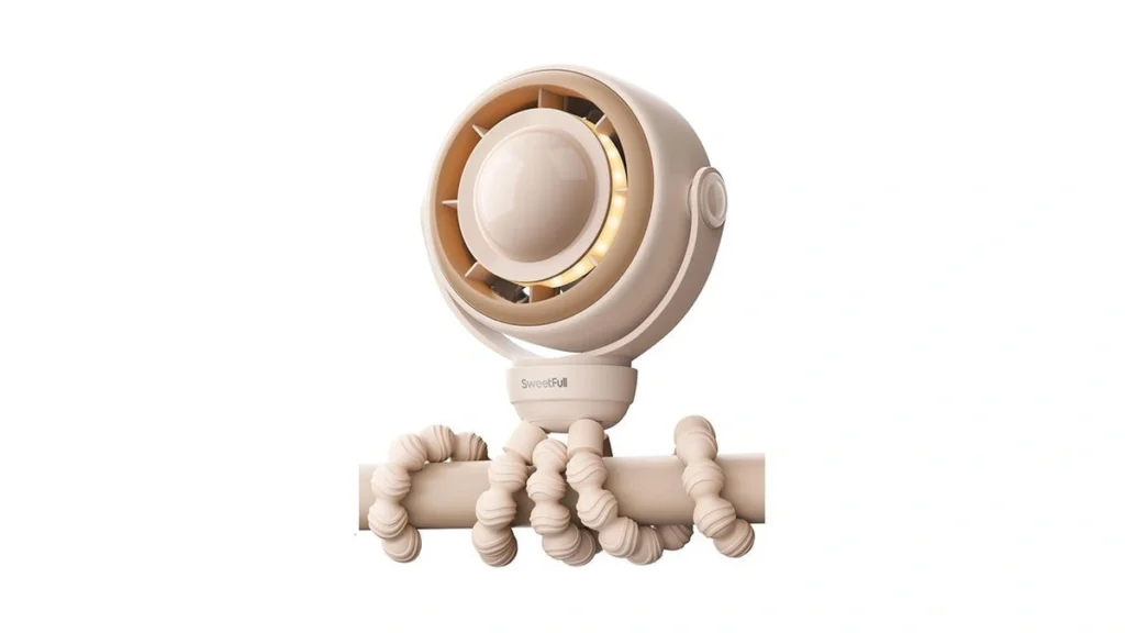 Sweetfull Baby Stroller Fan - 4000mah Rechargeable... - Coupon
