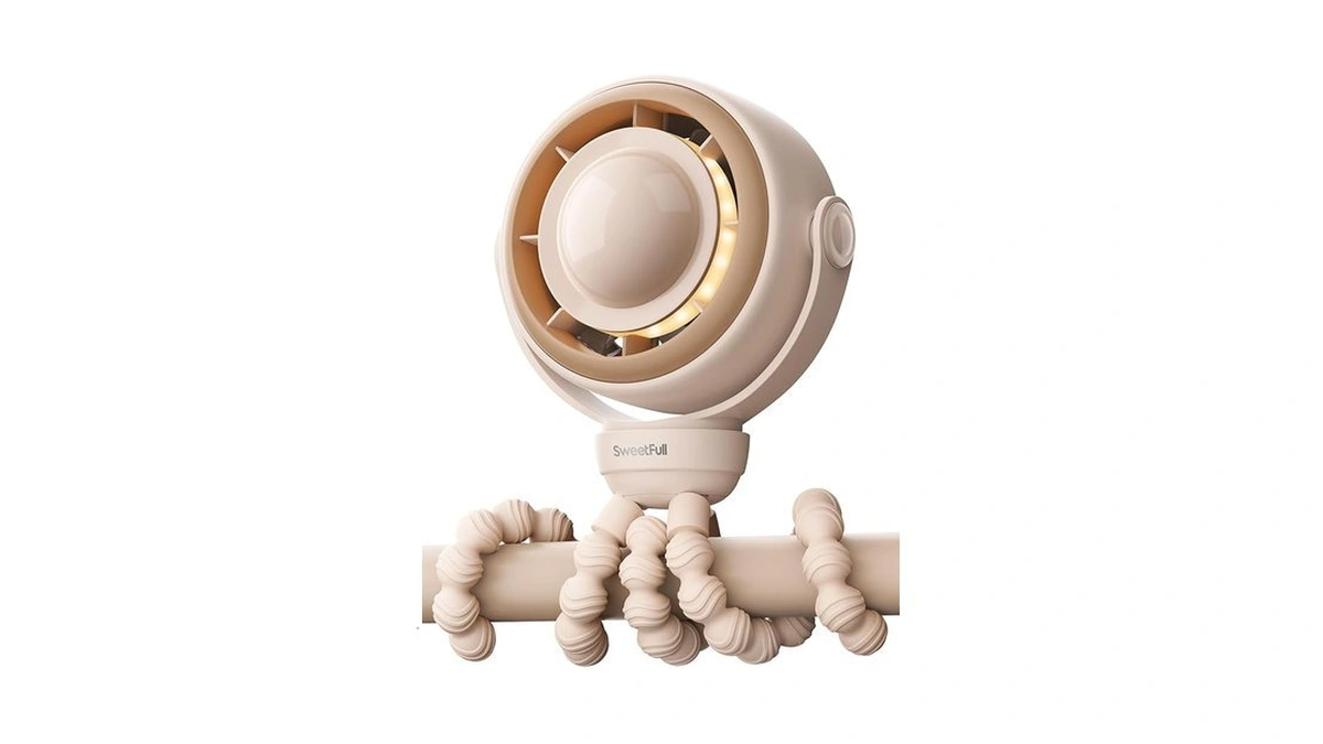 Sweetfull Baby Stroller Fan - 4000mah Rechargeable... - Coupon